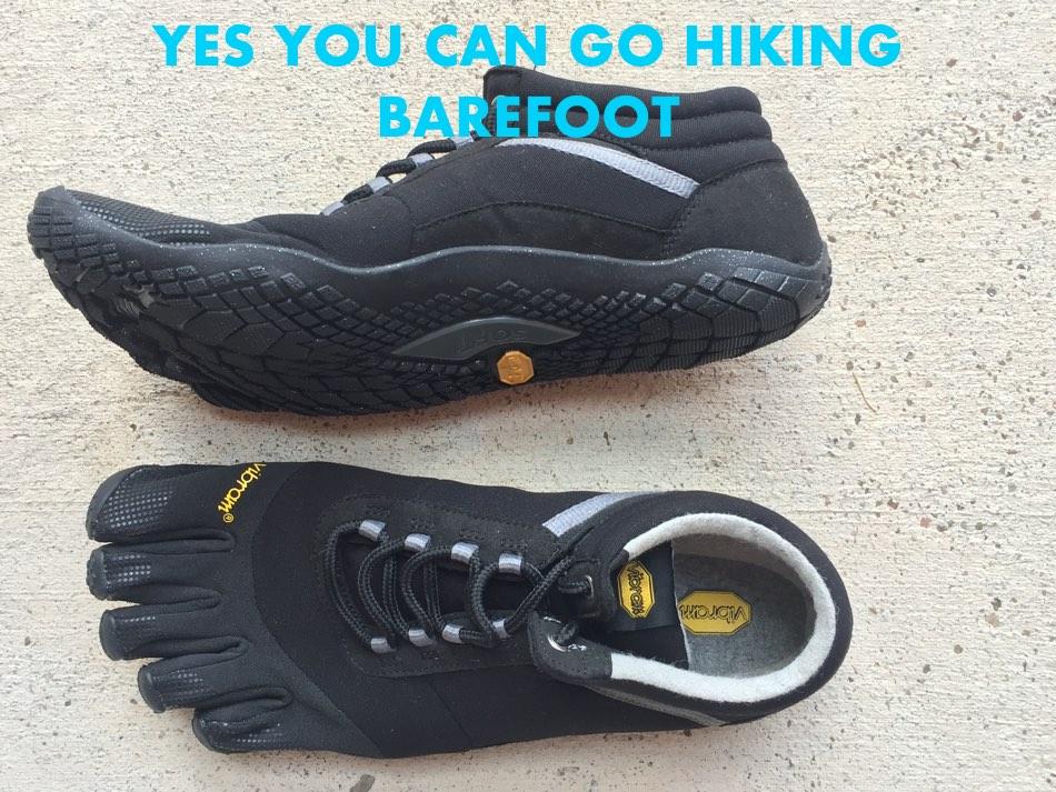 Are barefoot shoes good for hiking?