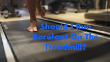 Barefoot on a treadmill on sale