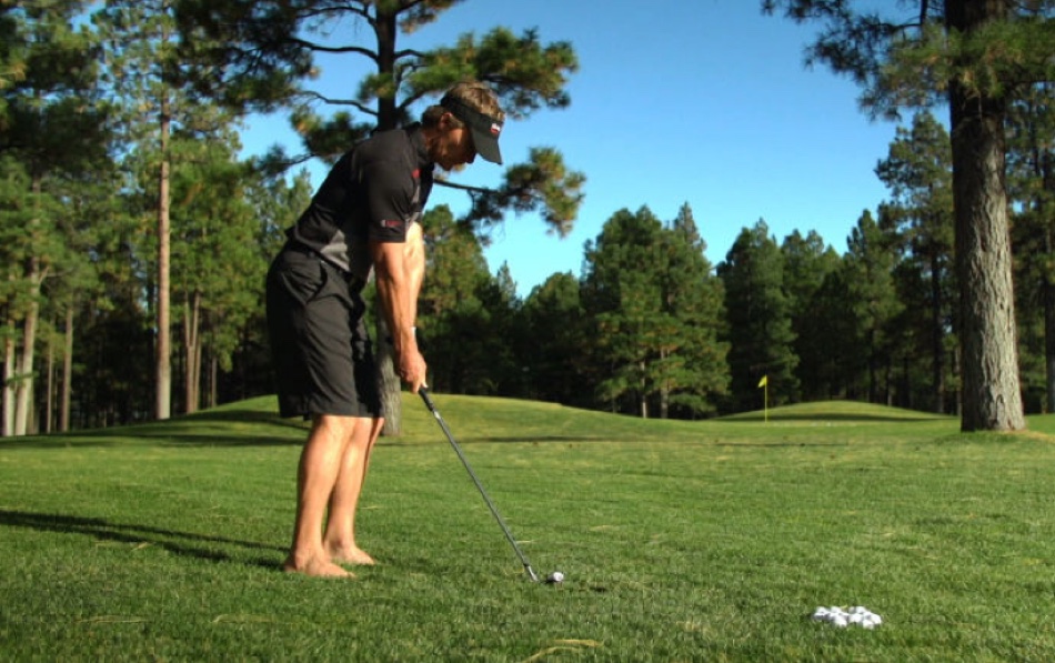 Barefoot golf